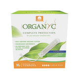 Organyc, Compact Tampons Super Plus, 16 Count