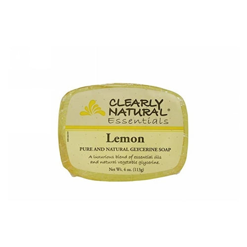 Lemon Soap 4 Oz By Clearly Natural