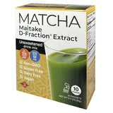Matcha Maitake D-Fraction Extract Sticks 10 Count by Maitake Mushroom Wisdom