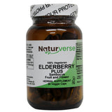 Naturverse, Elderberry Plus Powder Capsules, 90 VegCaps
