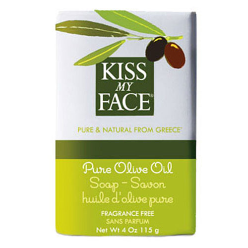 Kiss My Face, Bar Soap, Pure Olive Oil, 4 Oz