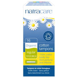 Natracare, Tampons, REG W/APPLICTR, 16 CT