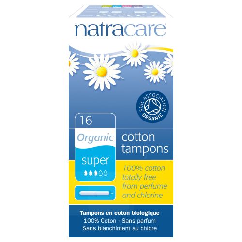 Natracare, Tampons, SUPER W/APPLCT, 16 CT