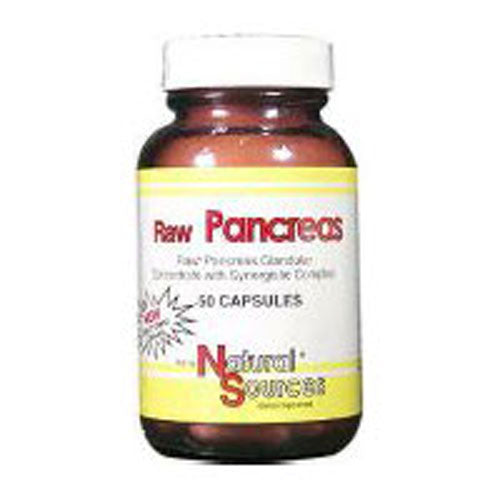 Raw Pancreas 50 Caps By Natural Sources