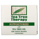 Tea Tree Therapy, Tea Tree Suppository, 6 pk