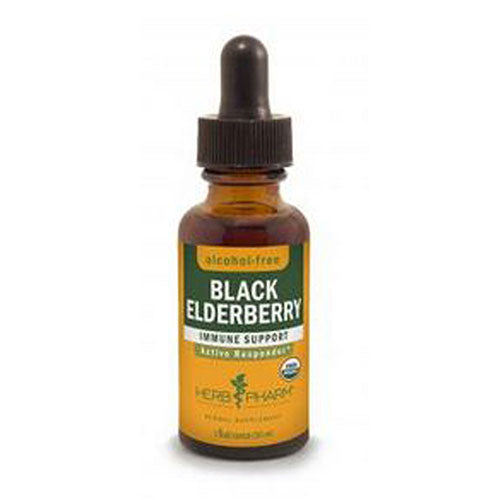 Black Elderberry Glycerite 1 Oz By Herb Pharm