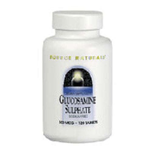 Source Naturals, Glucosamine Sulfate, 500 mg, 120 Tabs