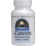 Source Naturals, L-Carnosine, 500 MG, 30 Tabs