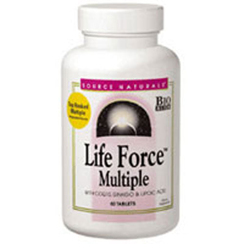 Life Force No Iron Capsules 60 Caps (No Iron) By Source Naturals