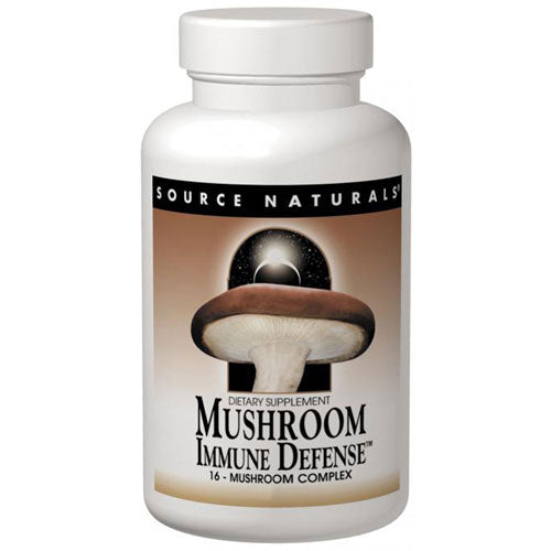 Mushroom Immune Defense 30 Tabs By Source Naturals