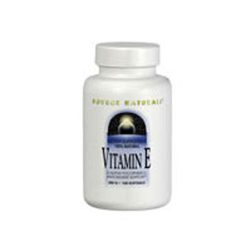 Vitamin E Dry 100% Natural 50 Tabs By Source Naturals