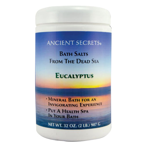 Ancient Secrets, Dead Sea Bath Salts, Eucalyptus 2 Lbs