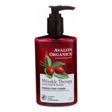 Avalon Organics, Wrinkle Therapy Perfecting Toner, With CoQ10 & Rosehip, 8 Oz