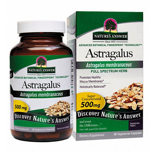 Nature's Answer, Astragalus Root Standardized, 60 Vcaps