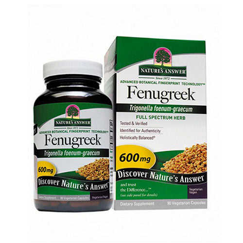 Nature's Answer, Fenugreek Seed, 90 Caps