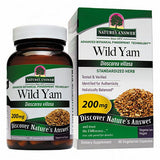 Nature's Answer, Wild Yam Root Standardized, 60 Veg Caps