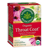 Traditional Medicinals, Organic Throat Coat Lemon Echinacea Tea, 16 Bags