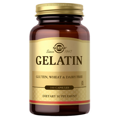 Solgar, Gelatin Capsules (with Calcium), 100 Caps