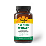 Country Life, Calcium Citrate with D & Bioperine, 120 Tabs