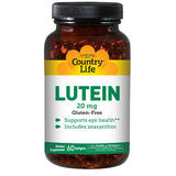 Country Life, Lutein, 20 MG, 60 Softgels