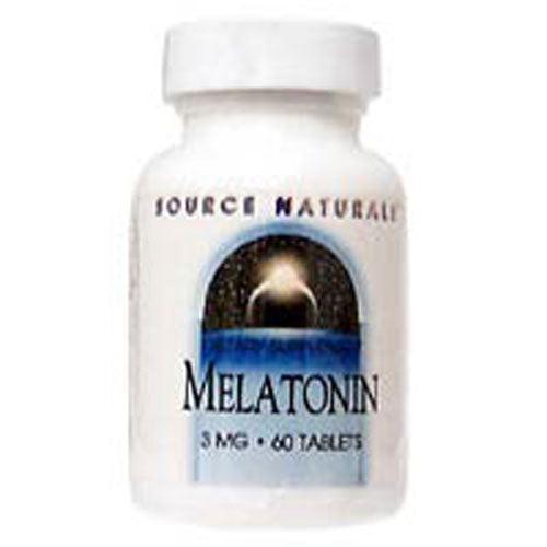 Source Naturals, Melatonin, 3 mg, 60 Tabs