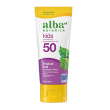 Alba Botanica, Sunscreen For Kids SPF 45, 3 Oz