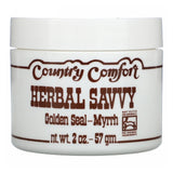 Country Comfort, Herbal Savvy Goldenseal Myrrh, 2 Oz