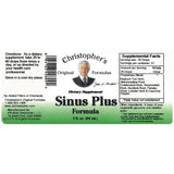 Dr. Christophers Formulas, Sinus Plus Extract, 2 OZ