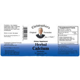 Dr. Christophers Formulas, Herbal Calcium, 100 Vegicaps