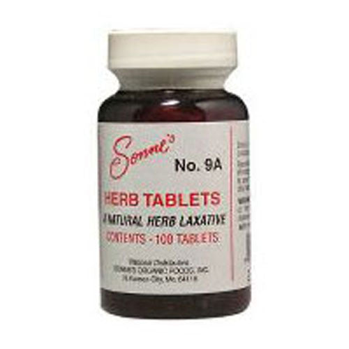 Sonne Products, Herbal Supplement #9a, 100 Tabs