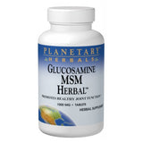 Planetary Herbals, Glucosamine MSM Herbal, 180 Tabs