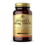 Vitamin E (d-Alpha Tocopherols and Mixed Tocopherols) 100 S Gels by Solgar