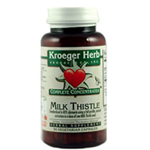 Kroeger Herb, Milk Thistle 80%, Caps 90