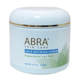Abra Therapeutics, Skin Refining Scrub, Peppermint and Oats, 4.5OZ