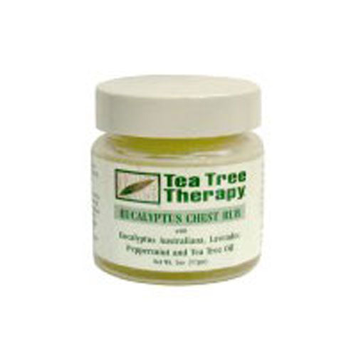 Tea Tree Therapy, Chest Rub Eucalyptus, 2OZ