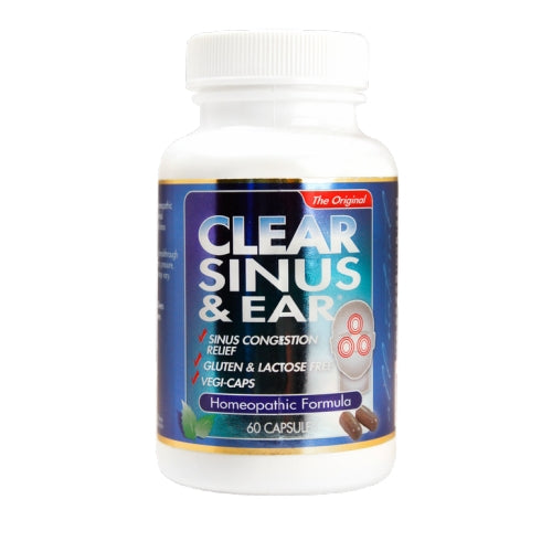 Clear Products, Clear Sinus & Ear, Caps 60