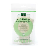 Earth Therapeutics, Exfoliating Hydro Gloves, White 1 EACH