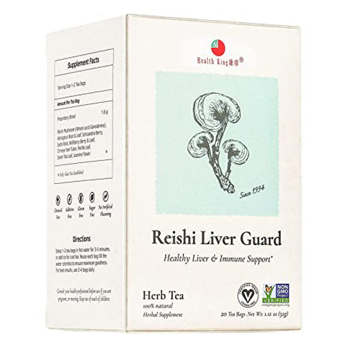 Health King, Reishi Liver Guard Tea, 20bg