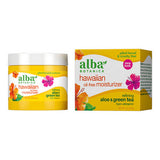 Alba Botanica, Hawaiian Aloe & Green Tea Oil-Free Moisturizer, 3 oz