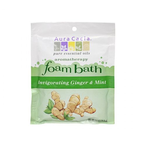 Aura Cacia, Aromatherapy Foam Bath, Ginger Mint 2.5 oz