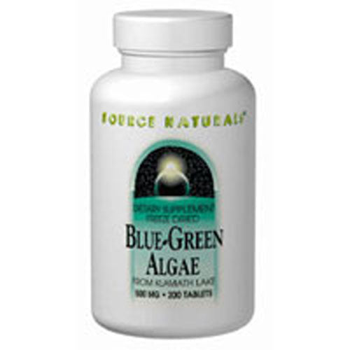 Source Naturals, Blue-Green Algae, 500 MG, 100 Tabs