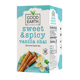 Good Earth Teas, Sweet & Spicy Vanilla Chai, 18 Bags
