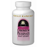 Source Naturals, Chromium Picolinate Yeast Free, 200 MCG, 120 Tabs