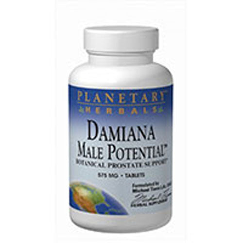 Planetary Herbals, Damiana Male Potential, 575 mg, 90 Tabs