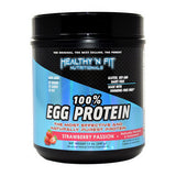 Healthy 'n Fit, 100% Egg Protein Strawberry Passion, 12 Oz