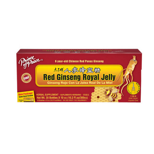 Prince Of Peace, Red Ginseng Royal Jelly, 30x10cc