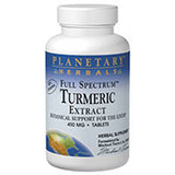Planetary Herbals, Full Spectrum Turmeric Extract, 450 MG, 30 Tabs
