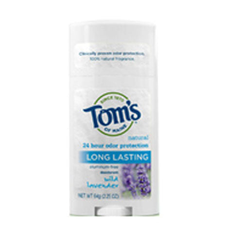 Tom's Of Maine, Deodorant Stick, Long Lasting Lavender 2.25 oz