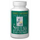 Source Naturals, Spirulina, 500 MG, 100 Tabs