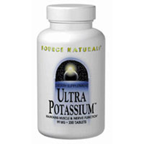Source Naturals, Ultra Potassium, 99 mg, 200 Tabs